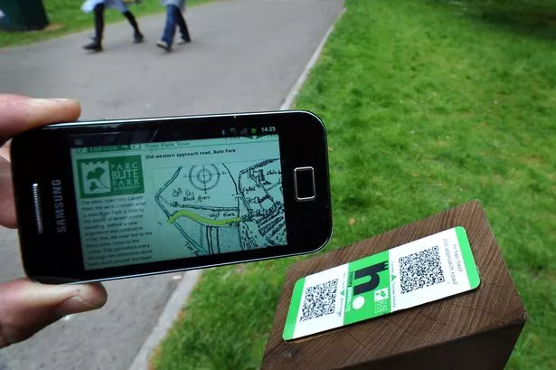 Bute Park has rich history bought to life by smartphone QR technology