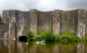 Caerphilly Castle - Metal Octopus