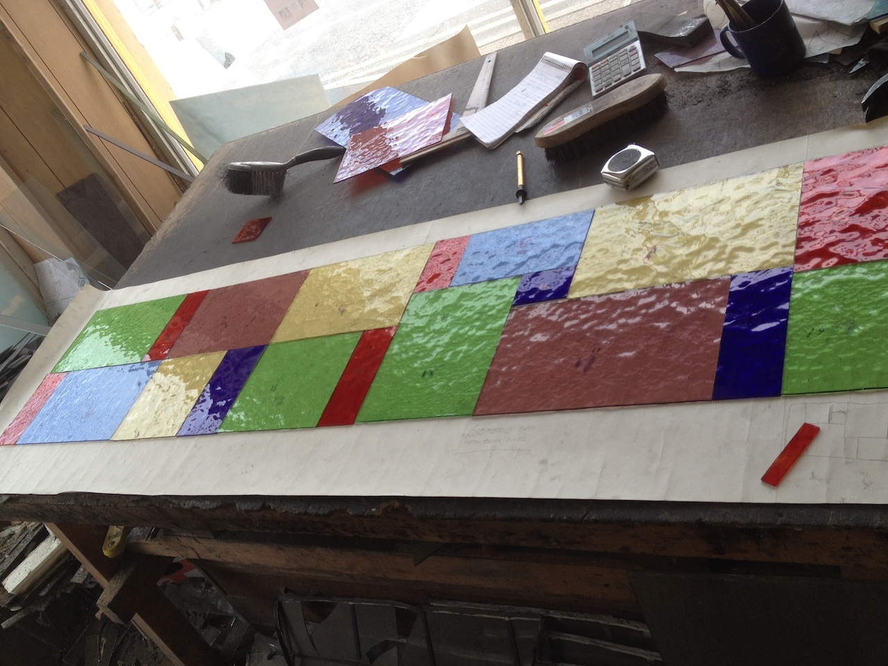 Bench glass