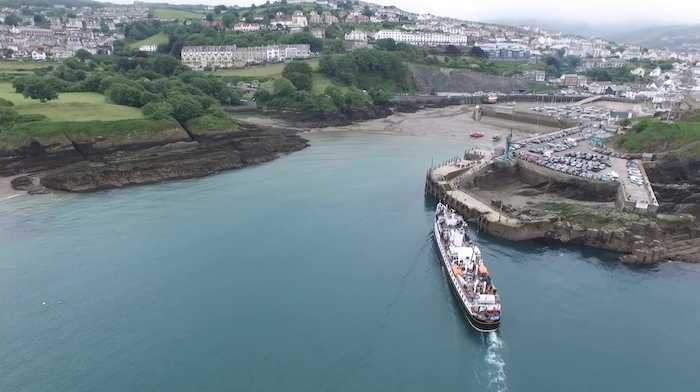 Travel from Wales to the West Country by SEA on the MV Balmoral