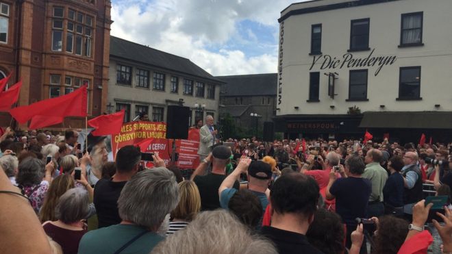 Labour’s Jeremy Corbyn ‘confident’ of support in Wales