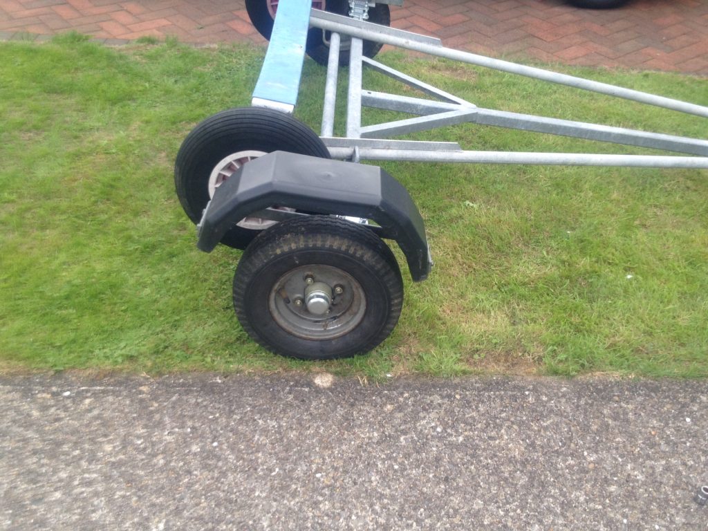 Trailer suspension unit repair - completed job