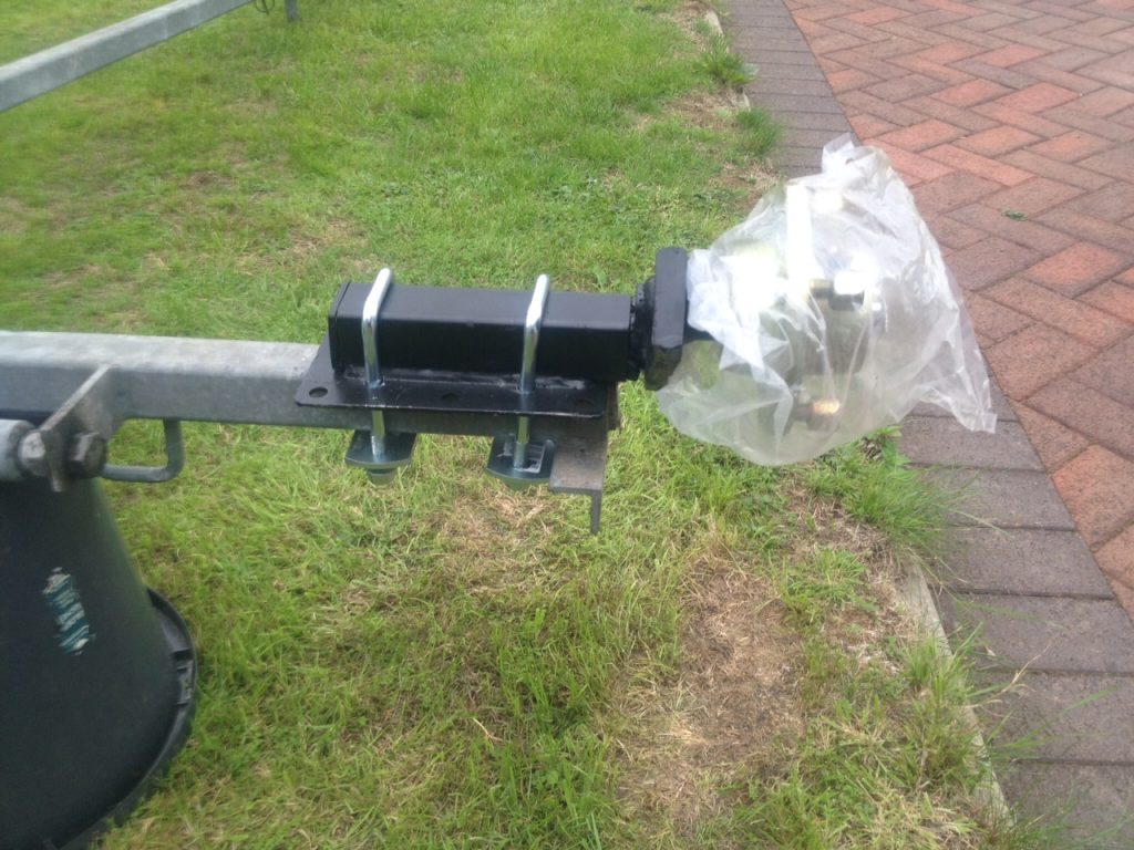 Trailer suspension unit repair - offering up