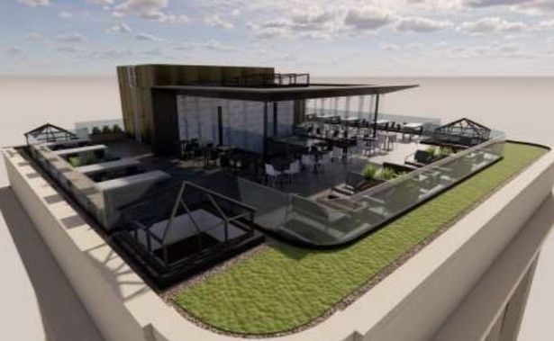 Howells-building proposed roof terrace