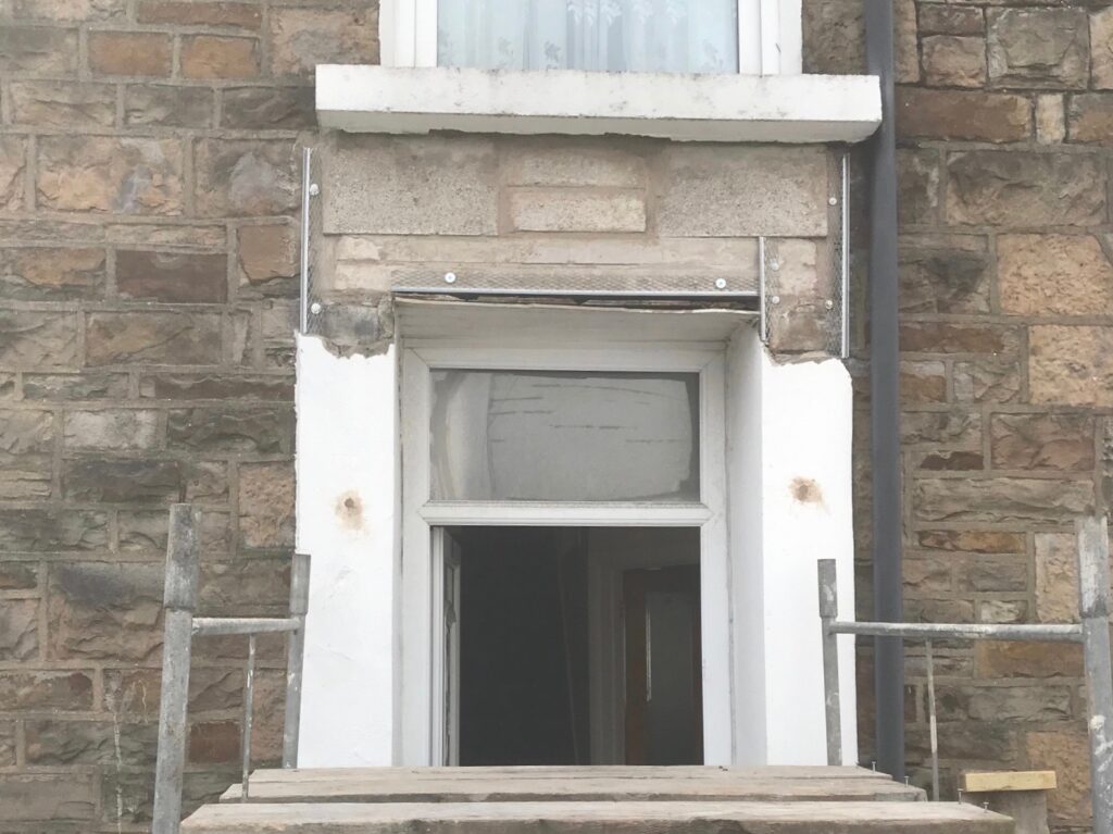 Wooden lintel replacement