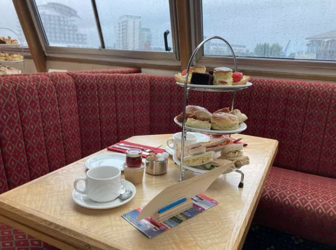 cakes on the water