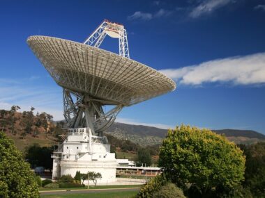 Radar dishes in pemrokeshire