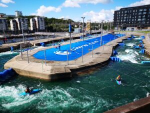 Open water swimming