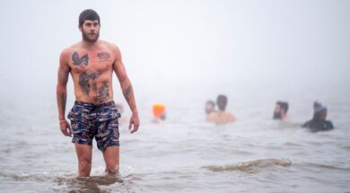 open water swimming
